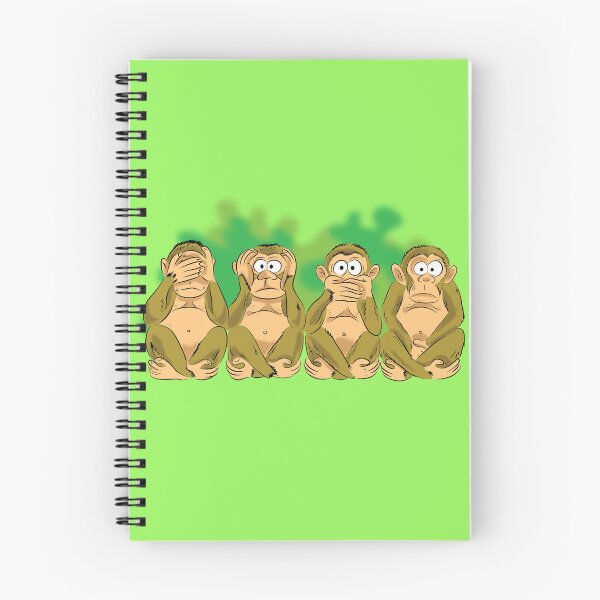Item preview,  four monkeys designed and sold by BrotherBa.