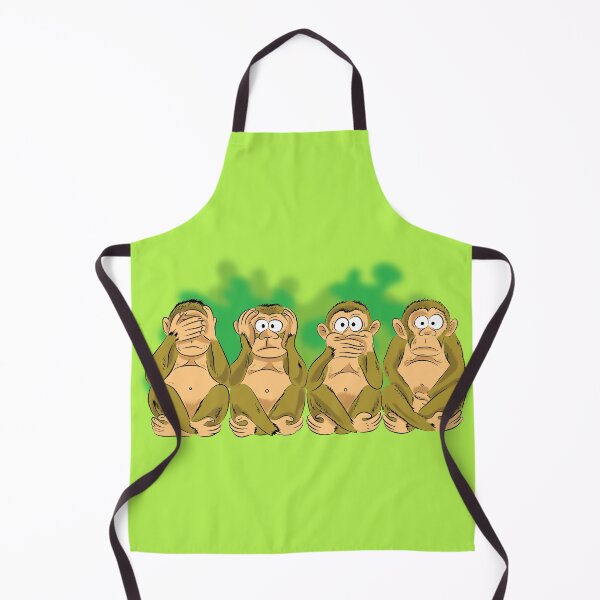 Item preview, four monkeys designed and sold by BrotherBa.