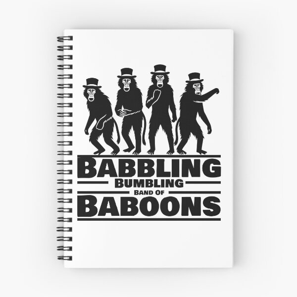 Item preview, Babbling Bumbling Band Of Baboons designed and sold by Greemo03.