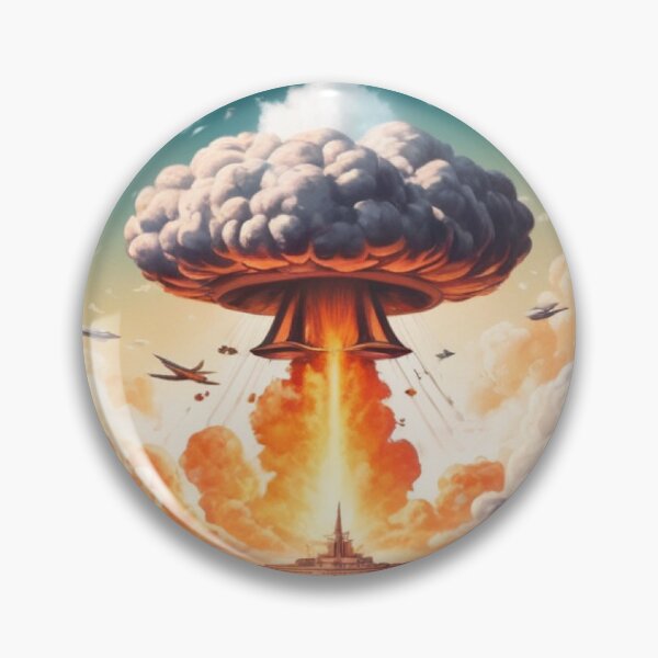 Item preview, Atomic Bomb Cartoon designed and sold by SkaryoDrawn.
