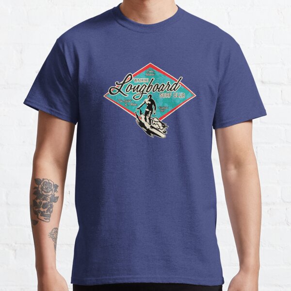 Waikiki Surf Club T-Shirts for Sale | Redbubble