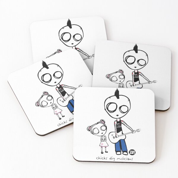 Item preview, DEV L - CHICKS DIG MUSICIANS designed and sold by TODD GOLDMAN.
