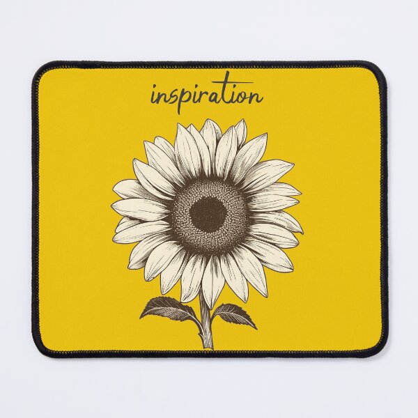 Item preview, Vintage Botanical Sunflower Sketch designed and sold by inkArtistryfine.
