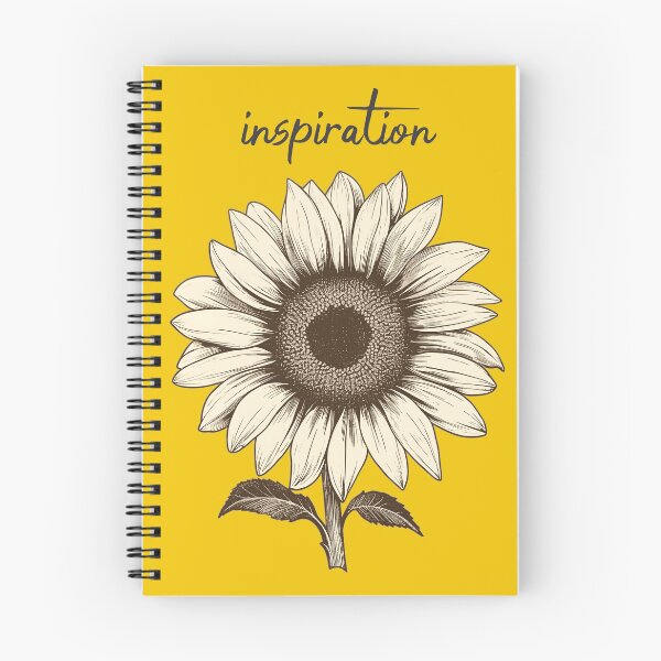 Item preview, Vintage Botanical Sunflower Sketch designed and sold by inkArtistryfine.