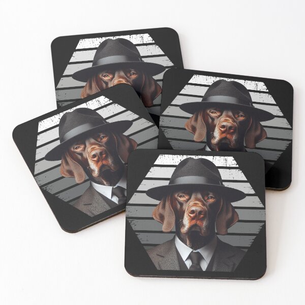 Item preview, German pointer like a gangster designed and sold by arkora-pl.
