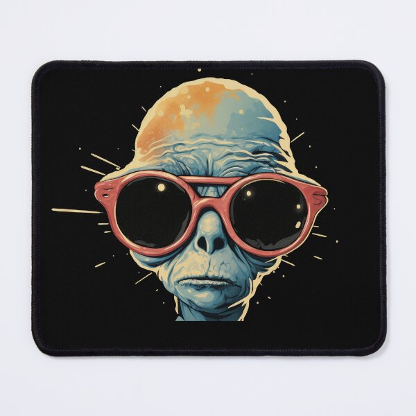 Item preview, Alien with Glasses designed and sold by Spurodesigns.