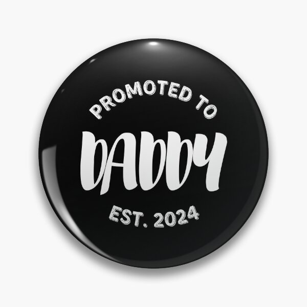 Item preview, Promoted to Daddy Est 2024 Future Dad Announcement Gift for Father designed and sold by sinceanna.