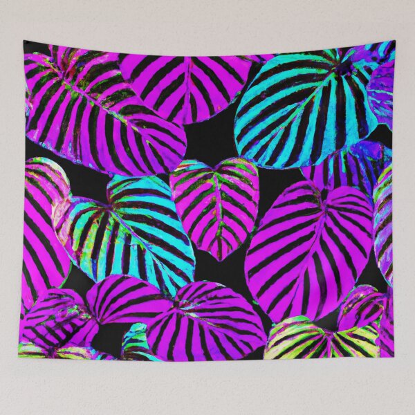 Item preview, NeonLeaf Harmony Vibrant Pattern designed and sold by Health And Fitness Posts e-Store.