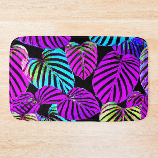 Item preview, NeonLeaf Harmony Vibrant Pattern designed and sold by Health And Fitness Posts e-Store.