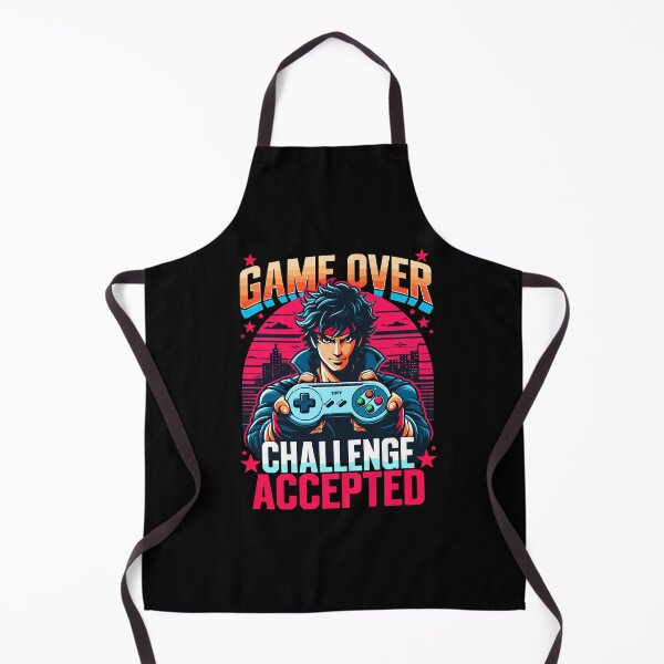 Item preview, Game Over Challenge Accepted  designed and sold by Madanart.