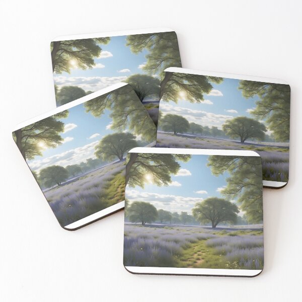 Item preview, Lavender Dreamscape: A Journey Through Floral Serenity designed and sold by ArtComixHaven.
