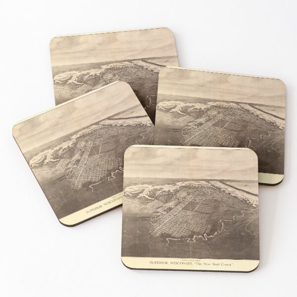 Item preview, Superior, Wisconsin "El nuevo centro del acero" (1913) designed and sold by allhistory.