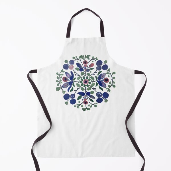 Item preview, Flower Mandala Folk Art designed and sold by WondrousThings.