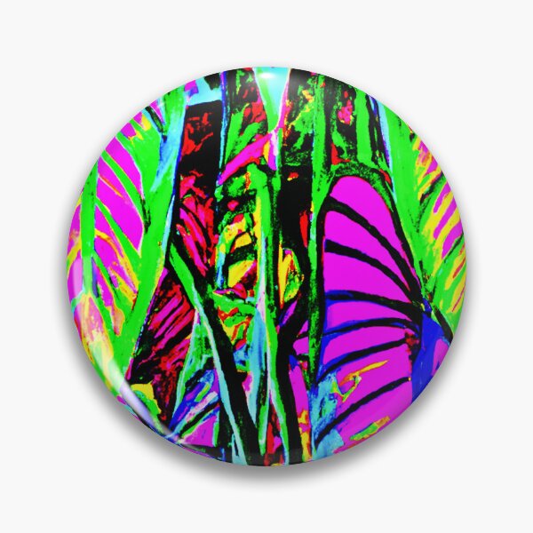 Item preview, VividNeon Leaves Pattern designed and sold by Health And Fitness Posts e-Store.