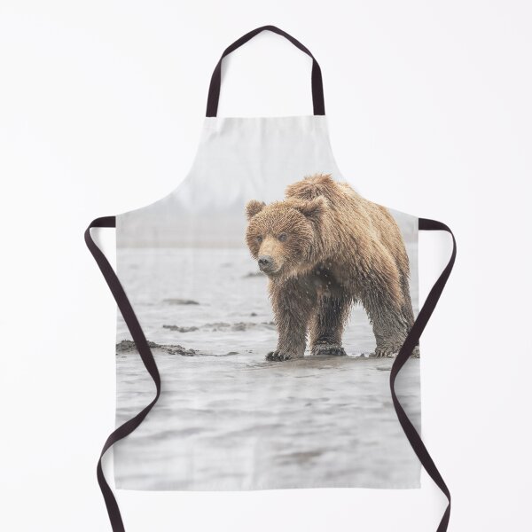 Item preview, Brown Bear in the Rain Alaska designed and sold by PhotoArt by Joan Carroll.