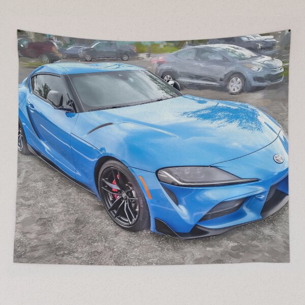 Item preview, 2022 Blue Toyota Supra GR X104 designed and sold by RichFrancoCars.