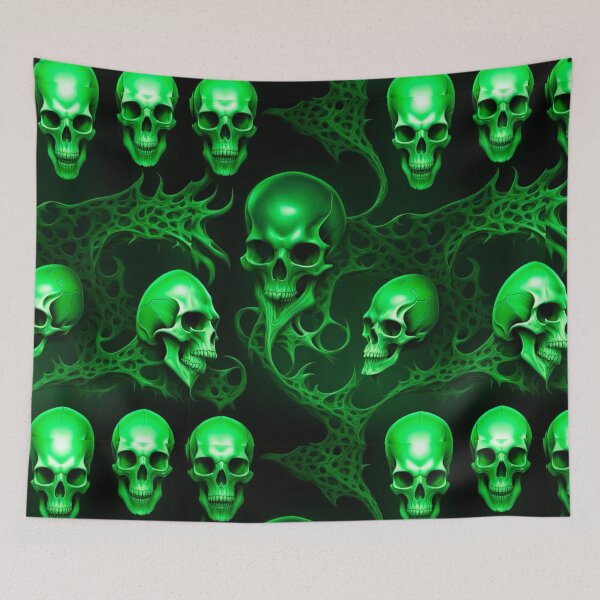 Item preview, Skull Web Fractal designed and sold by WastelandsEdge.