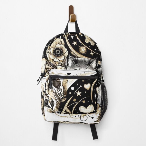 Item preview, Dreaming Cat Art - Black & Gold designed and sold by Tomasz C.