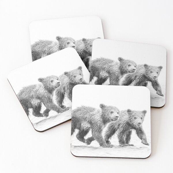 Item preview, Two Spring Cubs in  Alaska designed and sold by PhotoArt by Joan Carroll.