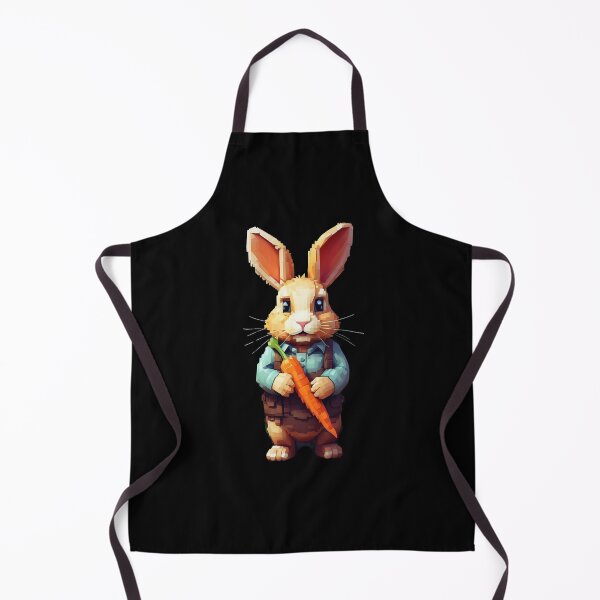 Item preview, Cute Pixel Rabbit with carrot  designed and sold by HarriPaloma.