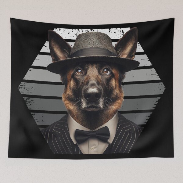 Artikelvorschau, Belgischer Schäferhund Malinois wie ein Gangster entworfen und verkauft von arkora-pl.