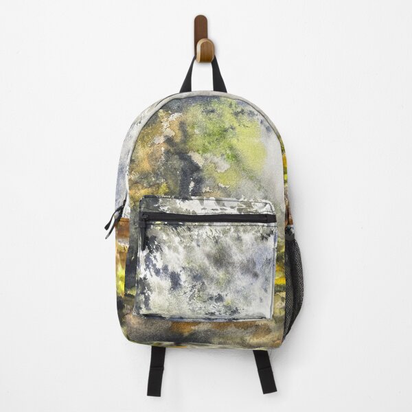 Item preview, Sunny Trail Watercolor Landscape designed and sold by TheArtCave.