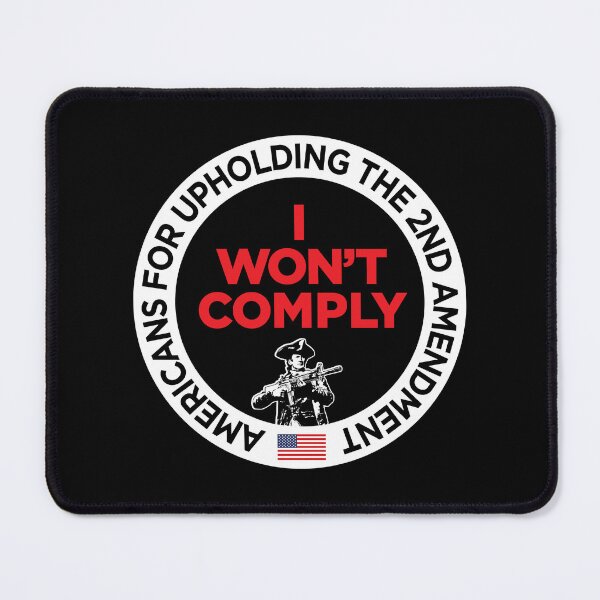 Item preview, I won't comply - 2nd Amendment Guns designed and sold by -Koleidescope.