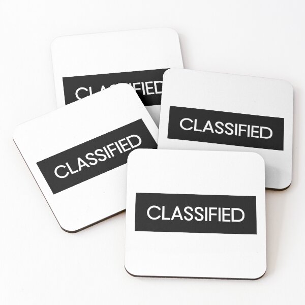 Item preview, Top Secret Classified In A Box Text designed and sold by AndreasHallager.