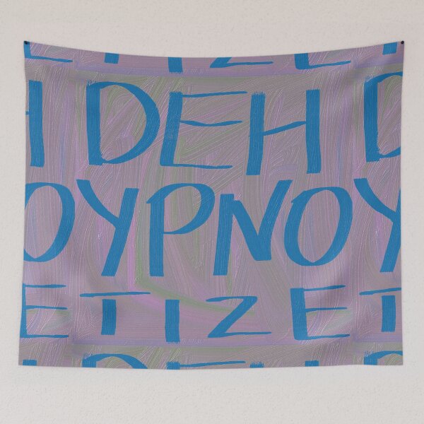 Item preview, DEHYPNOTIZE word art print designed and sold by nataliavandalia.