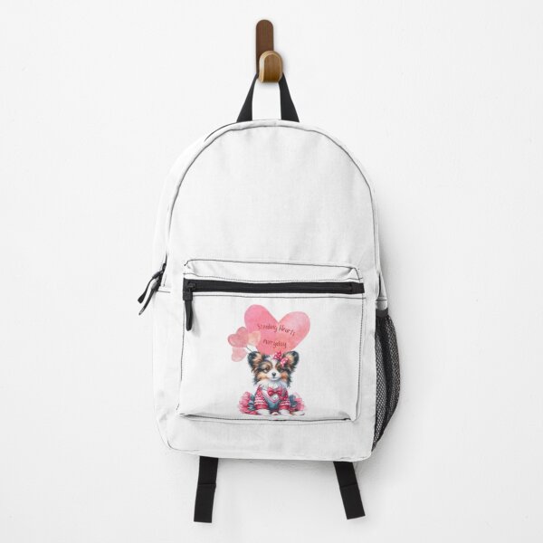 Item preview, Valentine's Day Papillon puppy in Dress and Hairbow designed and sold by M1234s.