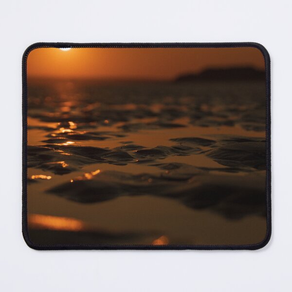 Item preview, Orange Sunset at Cefn Sidan beach, Pembrey in Wales UK designed and sold by stevehuggett.