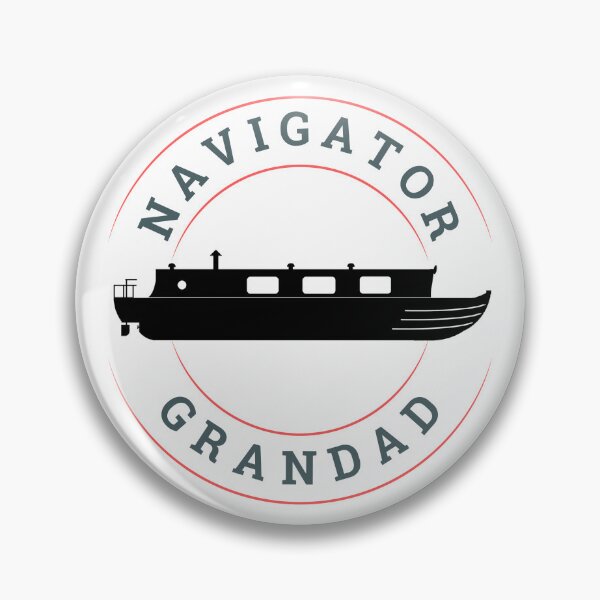 Item preview, Navigator Grandad (blk-red) designed and sold by canal-arts.