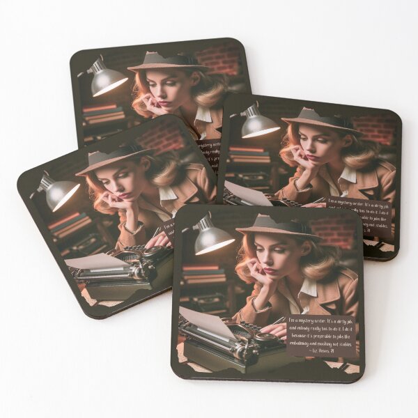 Item preview, Mystery Writer designed and sold by SuitcaseDet.