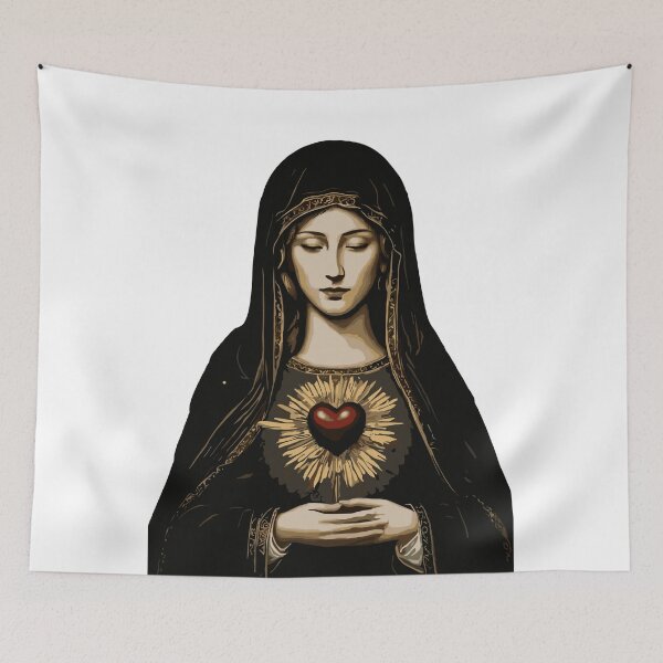 Item preview, Immaculate Heart of Virgin Mary designed and sold by printmala.