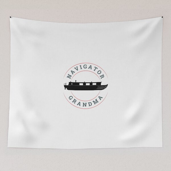Item preview, Navigator Grandma (blk-red) designed and sold by canal-arts.