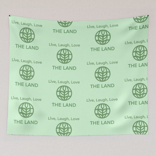 Item preview, Live laugh love the land designed and sold by RadThingamabobs.