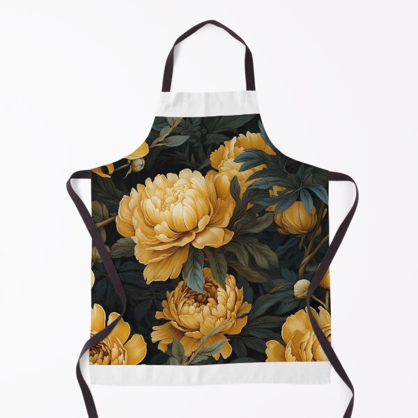 Item preview, Marigold Tile 12: Sun-Kissed Ruffles in a Field of Golden Fire Leafy Thrones designed and sold by TheBrainArt.