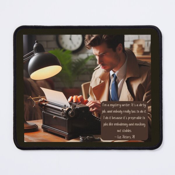 Item preview, The Mystery Writer designed and sold by SuitcaseDet.