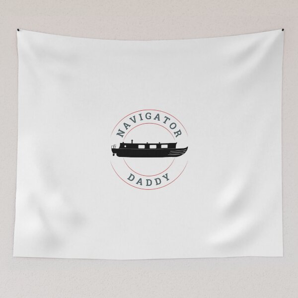 Item preview, Navigator Daddy (blk-red) designed and sold by canal-arts.