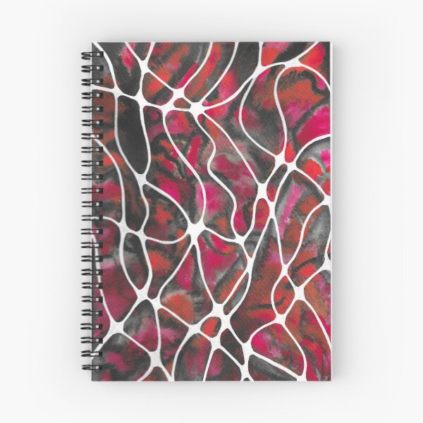 Item preview, Fluid red pattern designed and sold by InspiringLines.