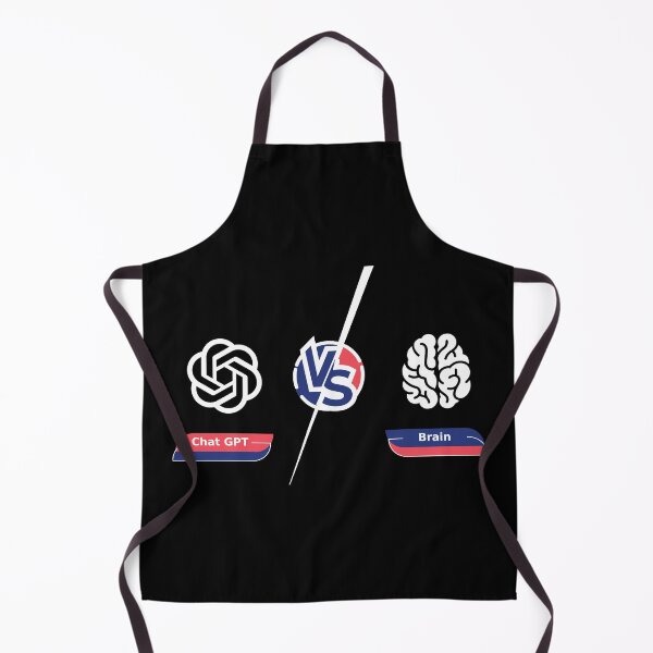 Item preview, chat gpt vs brain designed and sold by yourgeekside.