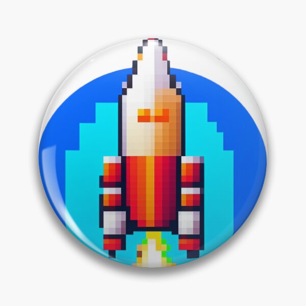 Item preview, Blast Off in Pixels: Launching Dreams Beyond Boundaries! designed and sold by pinkfroggy.