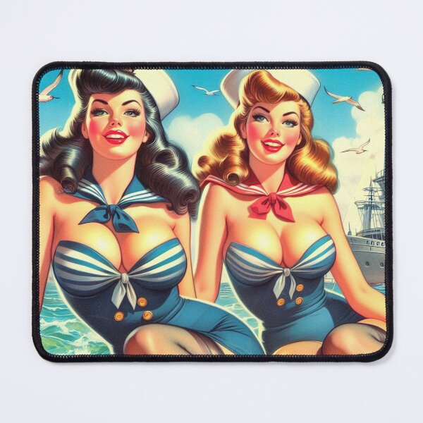 Item preview, Vintage Sailor Girls designed and sold by PulpVintage.
