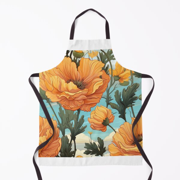 Item preview, Marigold Tile 15: Sun-Kissed Ruffles in a Field of Golden Fire Leafy Thrones designed and sold by TheBrainArt.