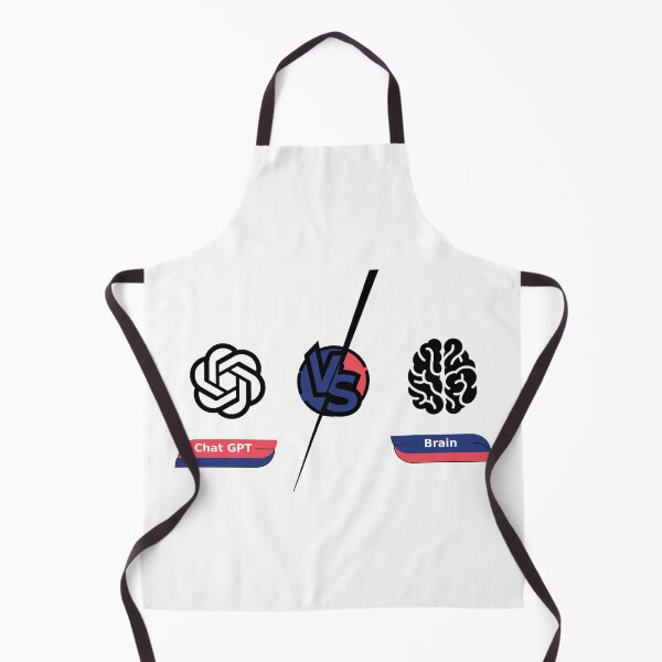 Item preview, chat gpt vs brain designed and sold by yourgeekside.