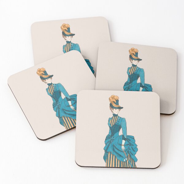 Item preview, Hand drawn 19th century fashion illustration designed and sold by MariOyama.