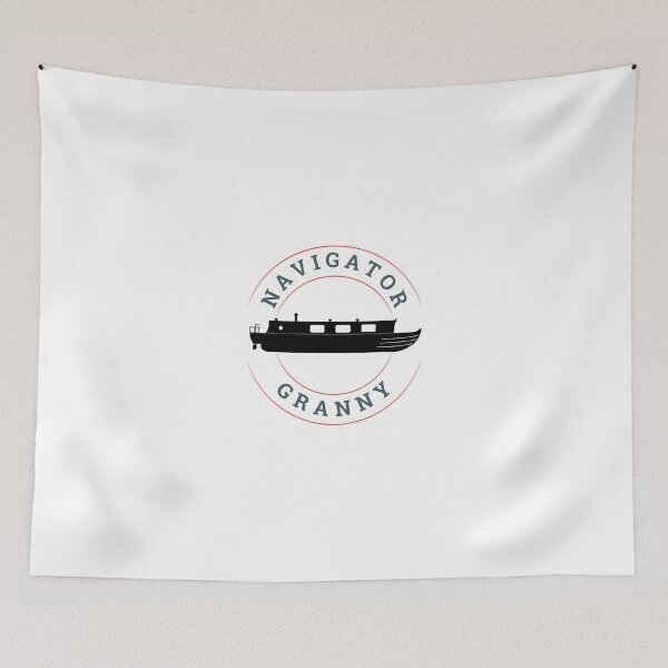 Item preview, Navigator Granny (blk-red) designed and sold by canal-arts.