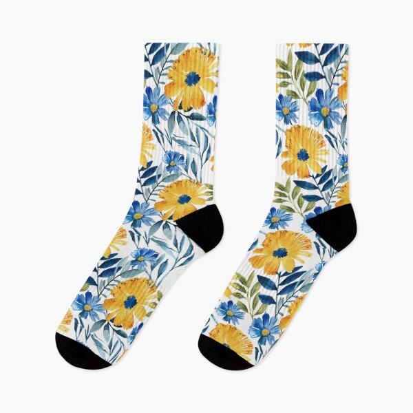Item preview, Flowery watercolor pattern designed and sold by EMMonovi.