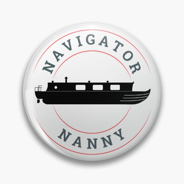 Item preview, Navigator Nanny (blk-red) designed and sold by canal-arts.