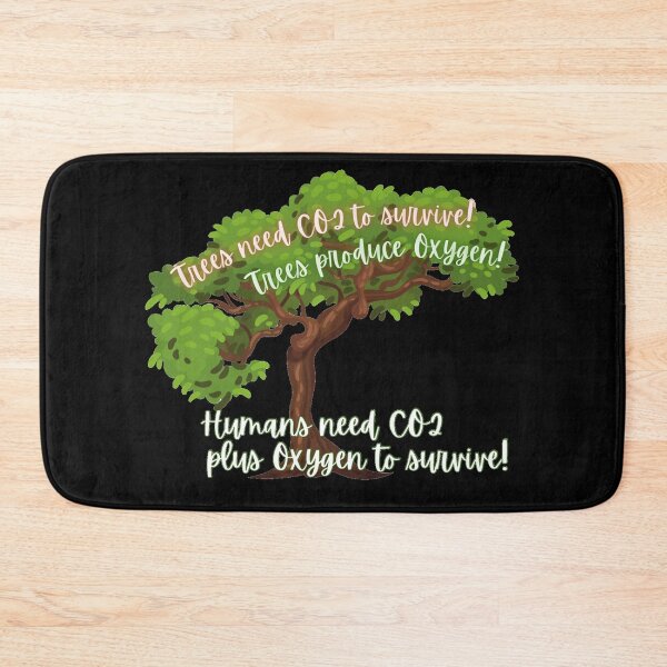 Item preview, Trees need CO2 to survive! designed and sold by Kid Wits Ink  "Wise enough to leave a lasting impression!".